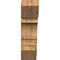 Ekena Millwork Balboa Slat Rough Sawn Bracket, Western Red Cedar, 6"W x 18"D x 22"H BKT06X18X22BOA06RWR - alternate 3
